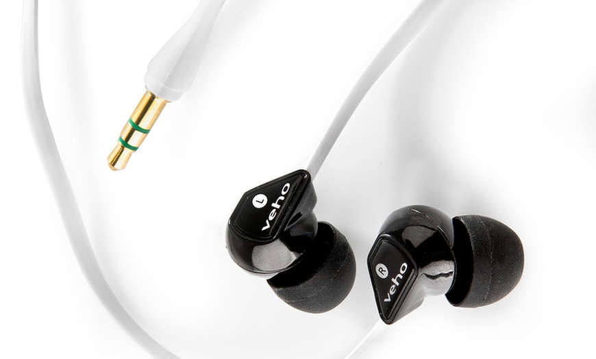 Image 5: Veho Noise Isolating Headphones