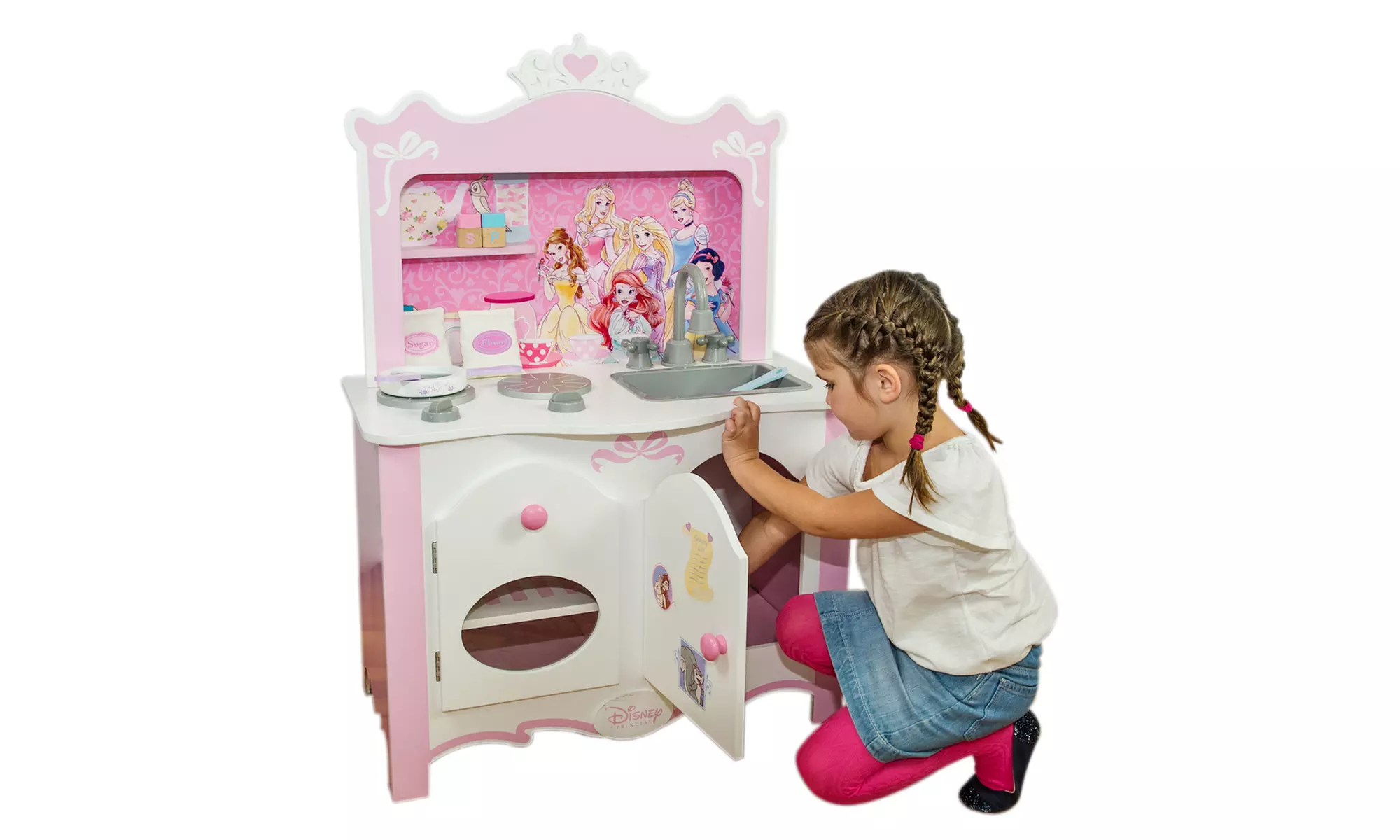 Disney Princess Wooden Play Kitchen - Primary Image