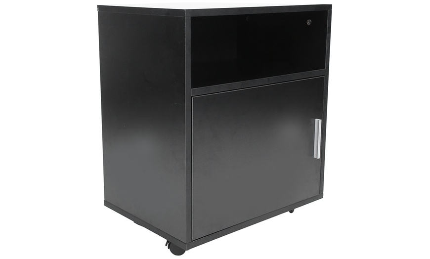 Image 5: MDF Mobile File Cabinet