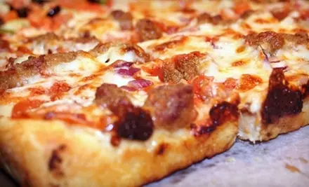 15-Inch One-Topping Pizza and Wings, or $10 for $20 Worth of Pizza and Subs at Northside Nathan’s Detroit Pizza  - Primary Image