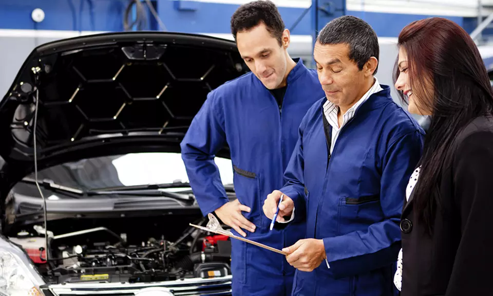 Full Car Service + Optional Interior Vacuum and Exterior Wash at SLR Autocare & Battery Service (Up to 69% Off) - Primary Image