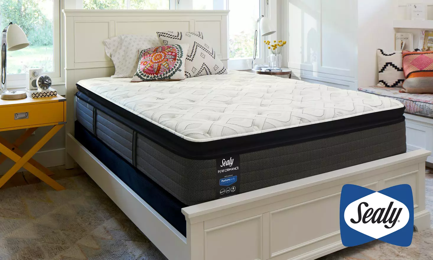 Sealy Response Performance 14" Cushion Firm or Plush Pillowtop Mattress Set with Posturepedic Technology™ - Primary Image