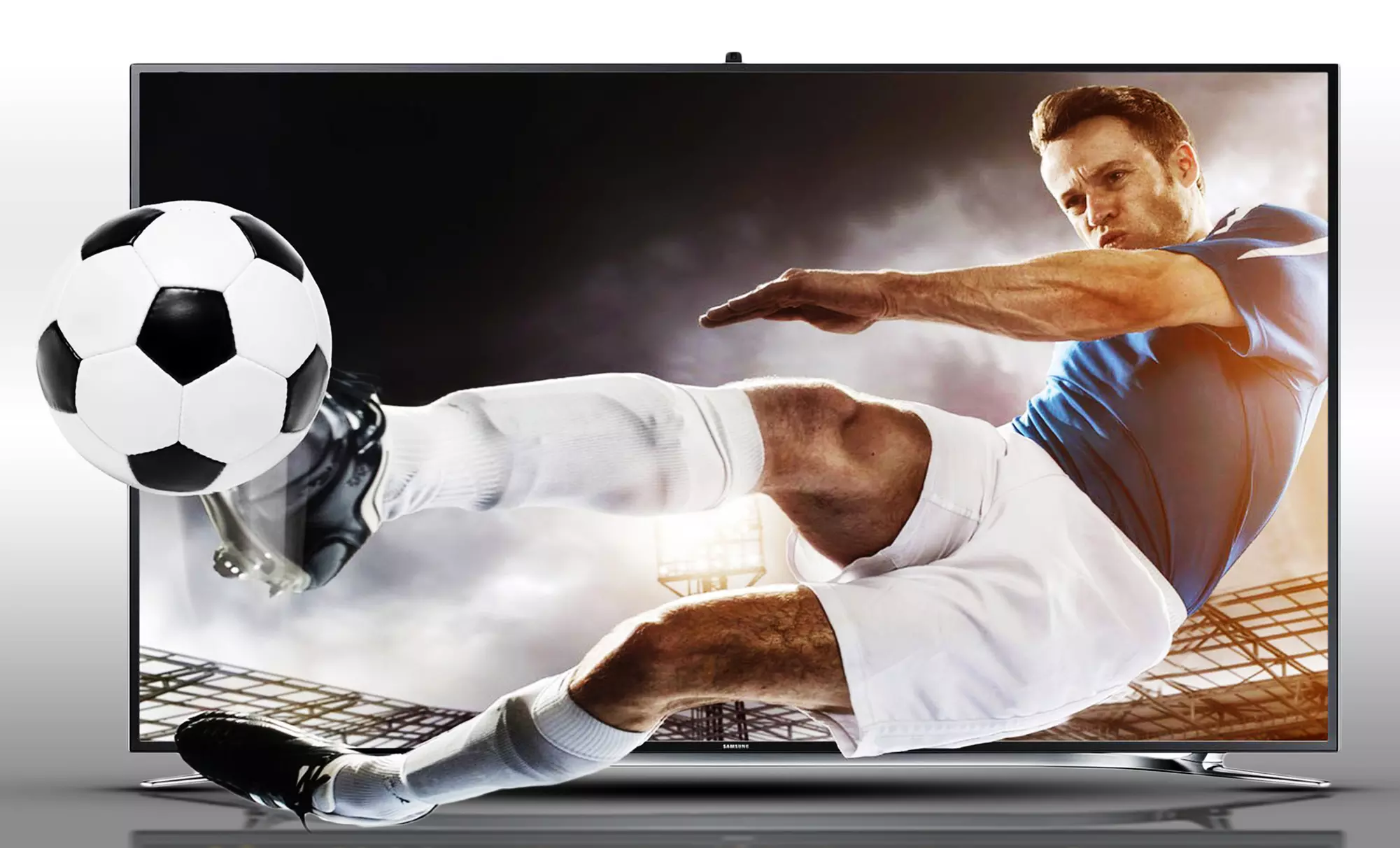 Samsung 55" 4K 120hz Ultra HD 3D Smart LED TV  - Primary Image