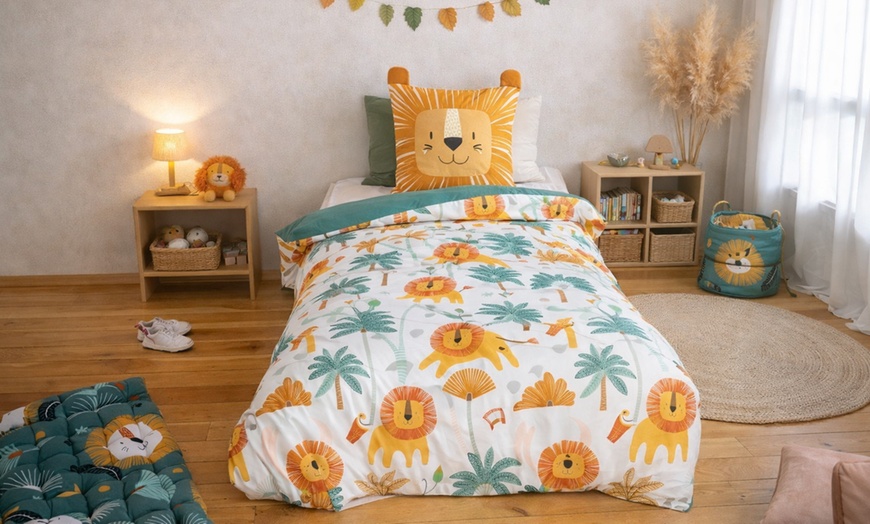 Image 13: Set copripiumino per bambini in microfibra