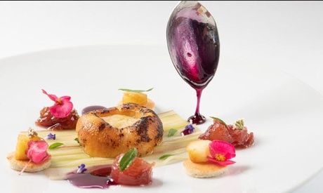 Menu gastronomique en 6 services pour 2 personnes à 99,99 € à l'Auberge Lo Robur