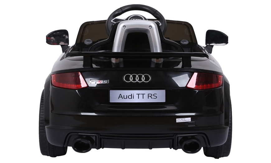 Image 8: Kids Audi TT RS Electric Ride-On Car