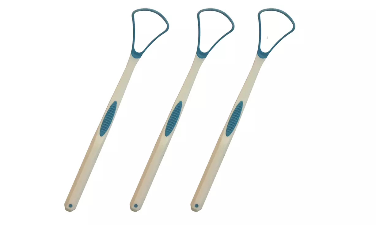 Up to Nine Plastic Tongue Scrapers