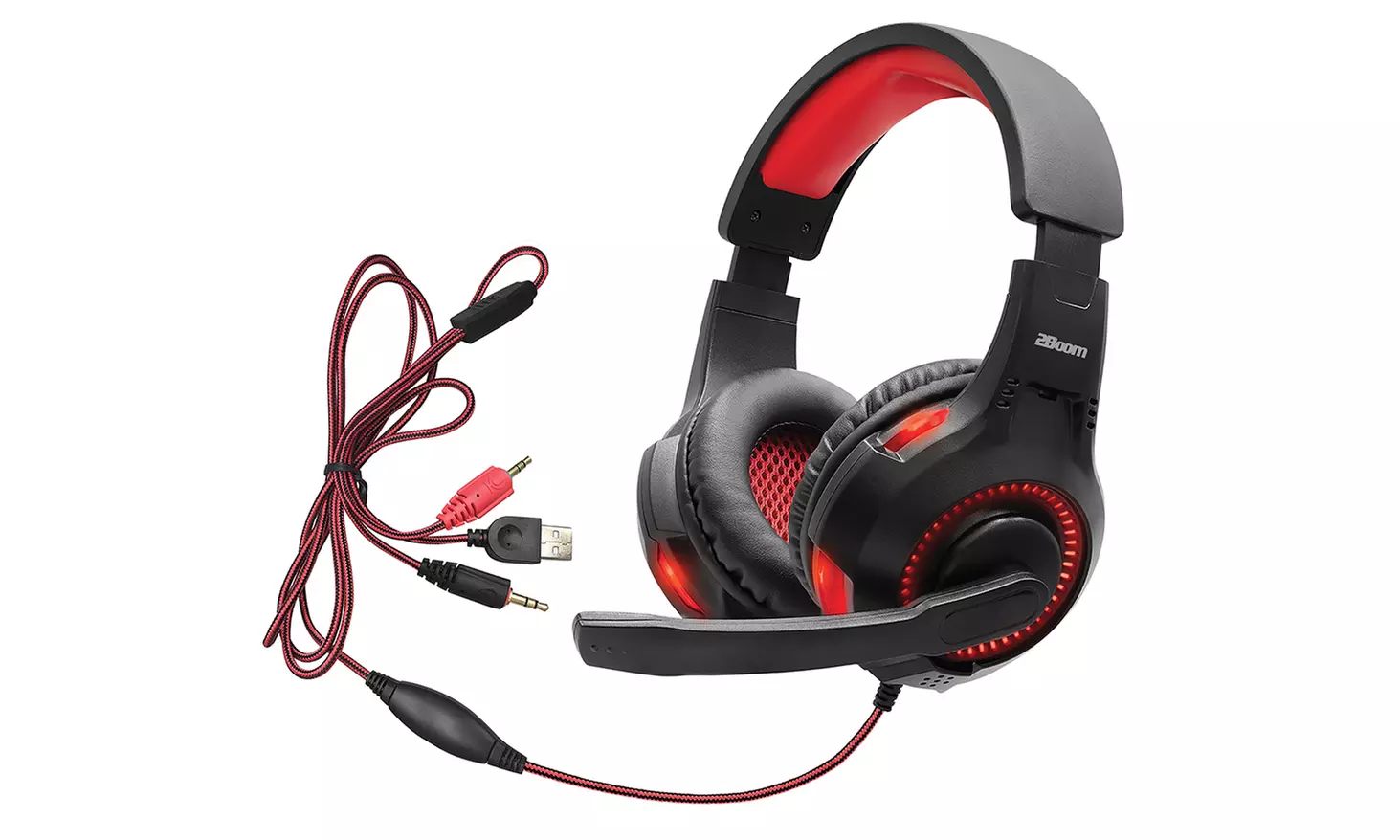 2BOOM GHP225R Wired Gaming Headset with Mic - Primary Image