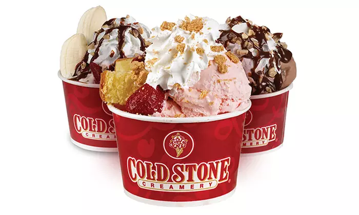 Two Ice-Cream Creations with Optional Kids Items or Ice-Cream Cake at Cold Stone Creamery (Up to 47% Off) - Primary Image