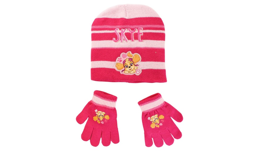 Image 18: Ensemble bonnet et gants Lilo & Stitch, Paw Patrol et Mickey