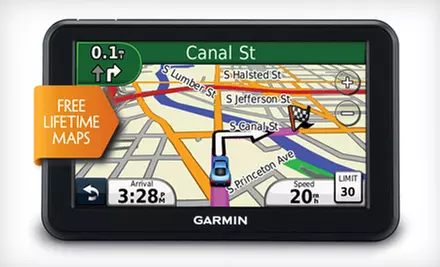 $122 for a Garmin nüvi GPS with Lifetime Maps (Manufacturer Refurbished)($199.99 List Price). Free Shipping and Returns. - Primary Image