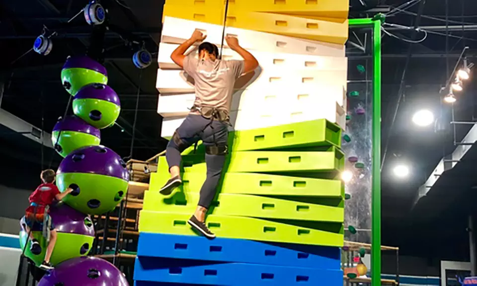 All-Day Climbing Pass for One, Two, Four, or Six at Epic Fun (Up to 36% Off) - Primary Image