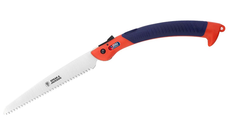 Image 1: Spear & Jackson Large and Foldable Pruning Saw