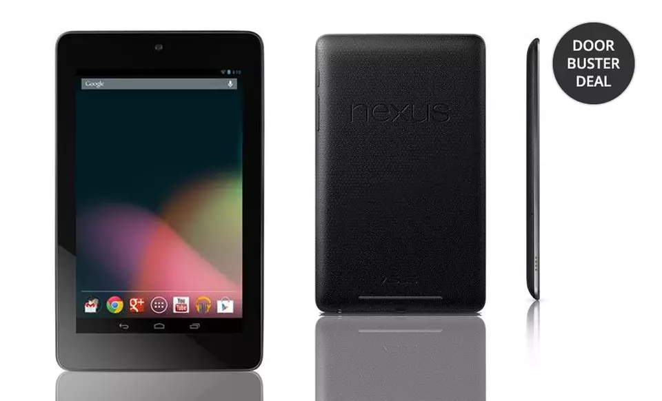 Google Nexus 7 16GB or 32GB 7" Android Tablet by ASUS from $119.99–$149.99. ﻿Free Returns.   - Primary Image