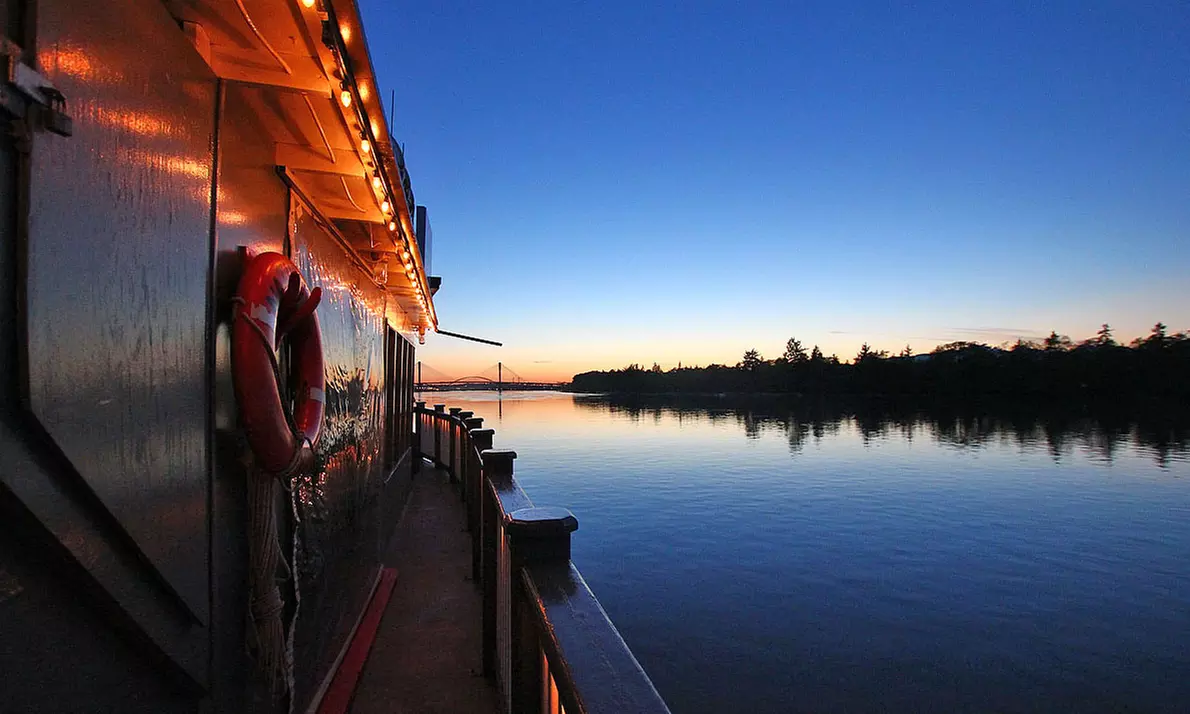 Friday Night Riverboat Cruise for Two, Four, or Six from Vancouver Paddlewheeler (Up to 55% Off) - Primary Image
