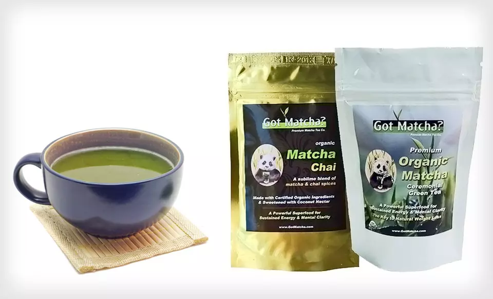 $25 for a Got Matcha Package with Matcha Tea and Chai- or Cacao-Matcha Blends ($179 List Price). Free Shipping. - Second Medium