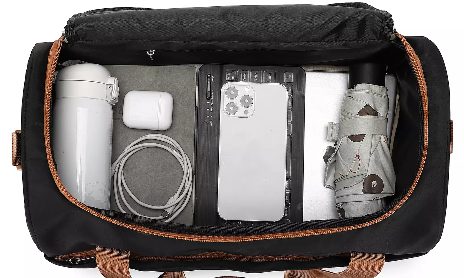 KONO 20L Under Seat Cabin Flight Bag Holdall Travel Bag