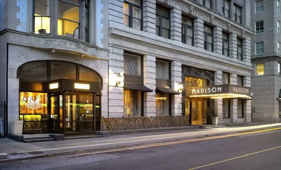 Stay at Madison Hotel in Memphis, TN. Dates into March.
 - Primary Image