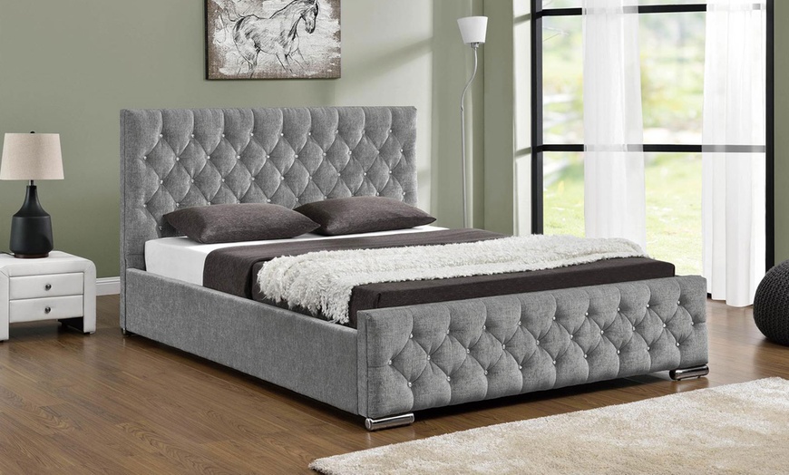 Up To 50% Off Arya Ottoman Bed | Groupon