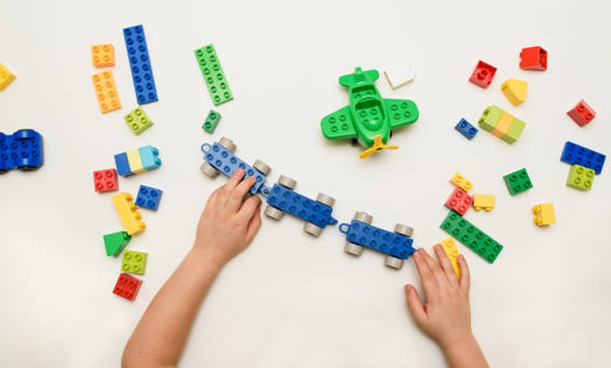 Image 8: Hasta 10 accesos a taller infantil con bloques de construcción para 1