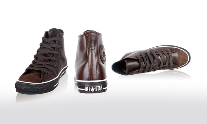 Converse montantes cuir Groupon Shopping