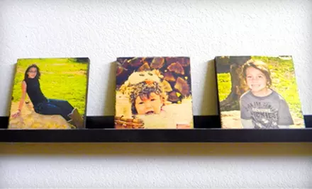 Three 5"x7", 7"x7", or 8"x10" Picture Bungalow Custom Photo Boards (Up to 61% Off) - Primary Image