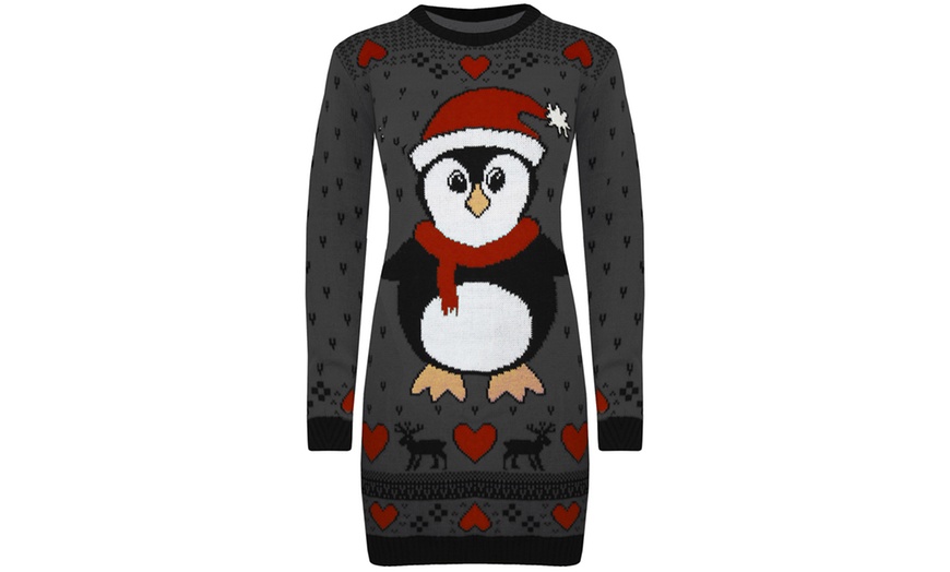 Image 4: Christmas Jumper Dress