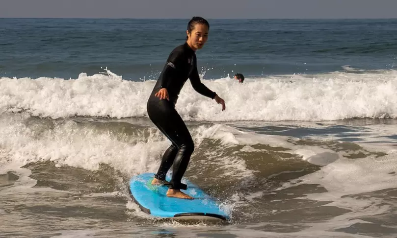 Join & Explore 1 or 3 90-Min Surf Private Lesson For Up to 4 People 