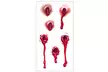 Jusqu'à 3 sets de stickers Fausses Cicatrices pour Halloween - Second Medium