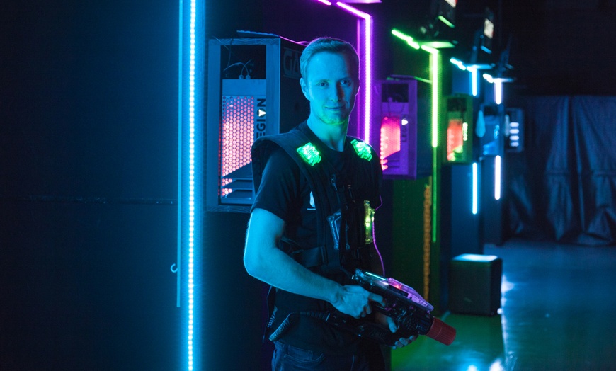 Image 1: Laser Tag Experience at Gamr