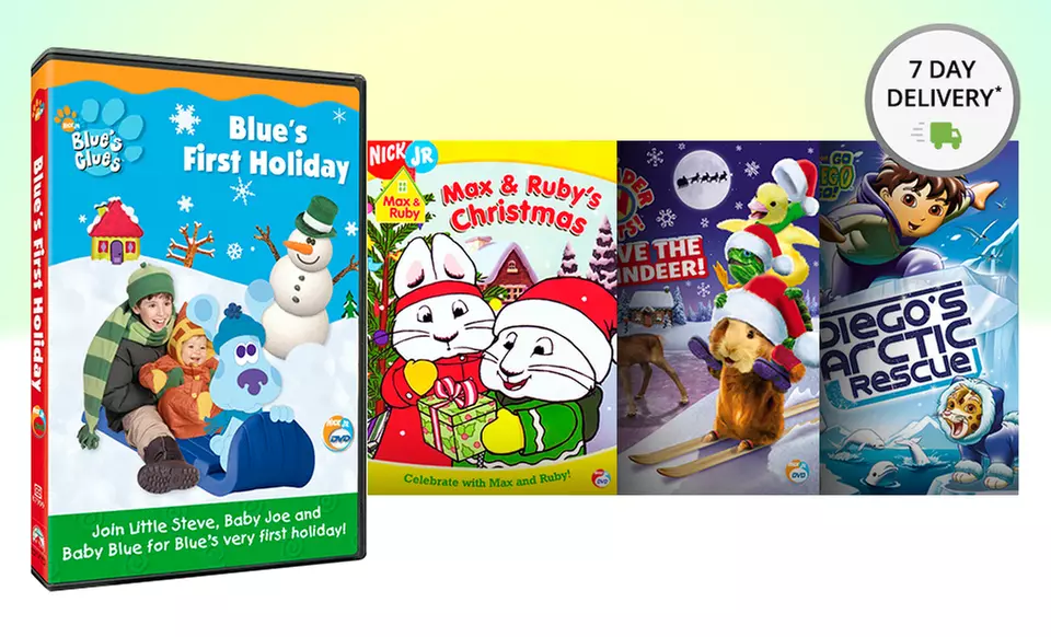 Nick Jr. 4-Disc Holiday DVD Set. Free Returns. - Primary Image