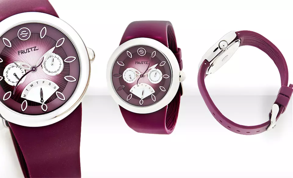$128.99 for a Women’s Fruitz by Philip Stein Happy Hour Watch in Purple ($295 List Price). Free Shipping. - Primary Image