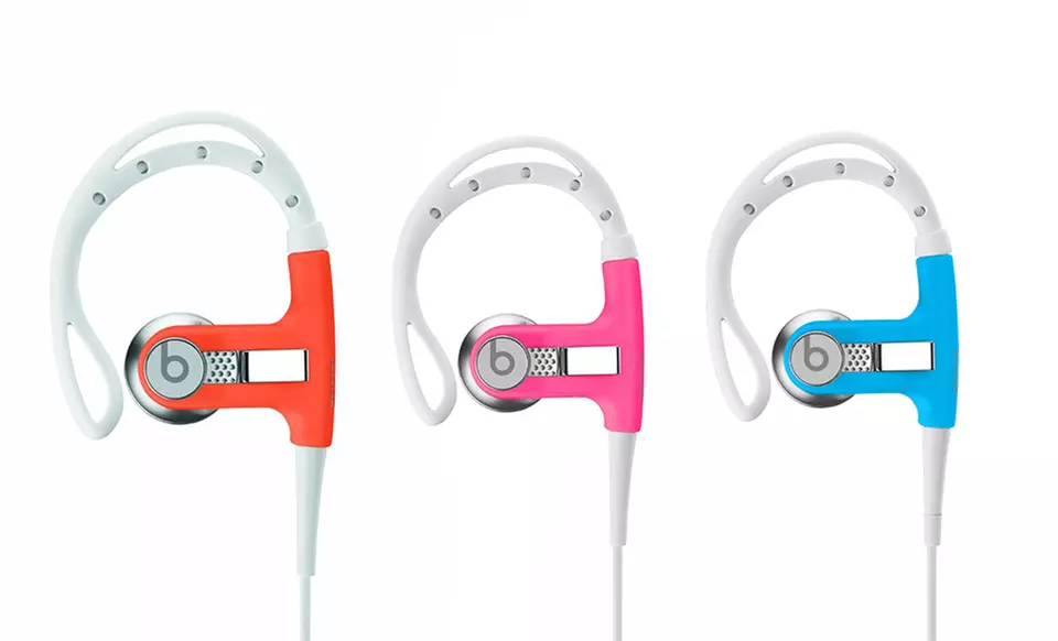 Beats by Dre Neon Powerbeats In-Ear Headphones with Mic - Primary Image