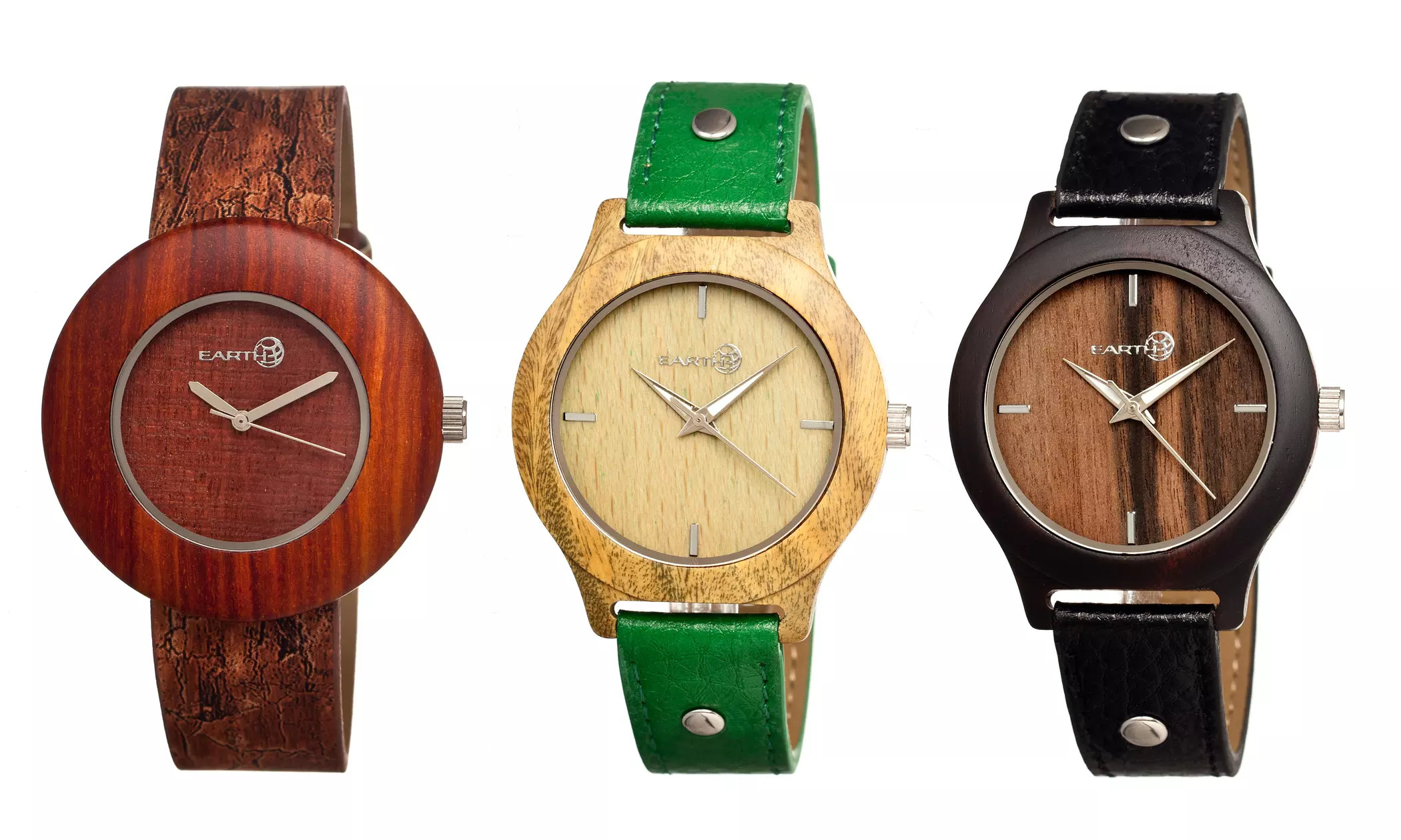 Earth Tannins or Ligna Unisex Eco-Friendly Wooden Watches - Primary Image