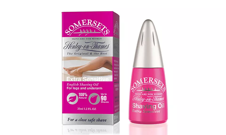 2-Pack Somersets All-Natural English Shaving Oil for Women Extra-Delicate or Extra-Sensitive Formulas - Second Medium