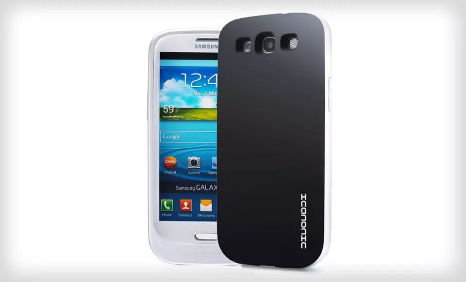 ICanonic Elite Galaxy S3 Battery Case in Black. Free Returns. - Primary Image