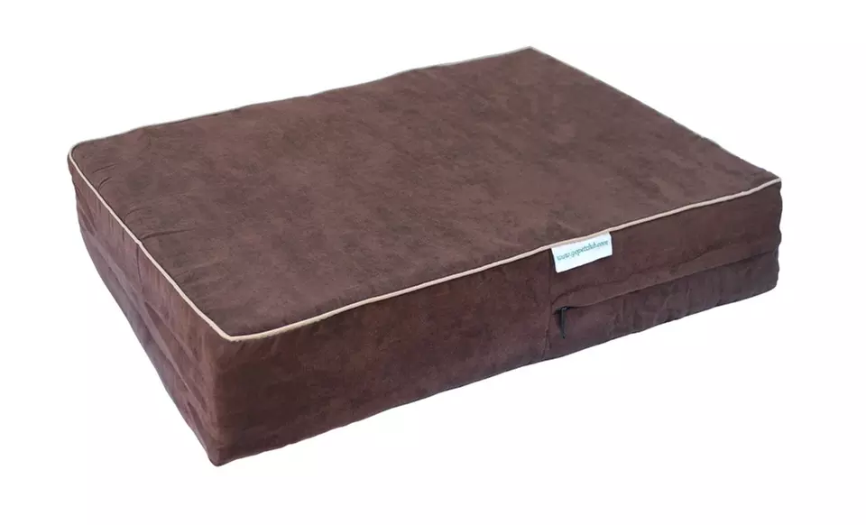 Solid 4" Memory-Foam Orthopedic Dog Pet Beds with Waterproof Covers. Multiple Sizes from $54.99–$89.99. Free Returns. - Primary Image