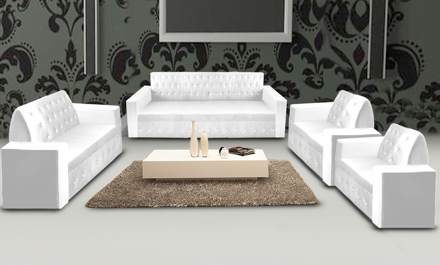 Image 7: Crystallised Sofa Sets