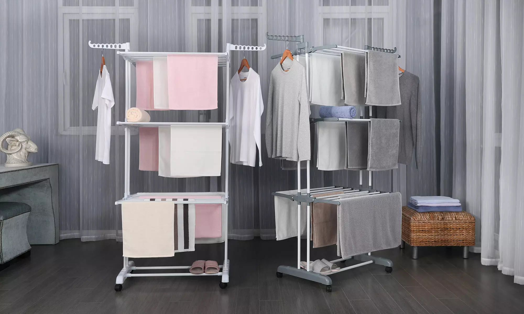 Étendoir multifonction Herzberg, 20 m, coloris au choix - Primary Image