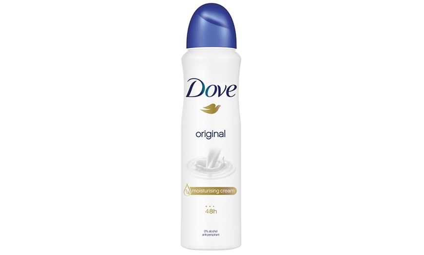 Image 20: Six-Pack of Dove Antiperspirant Deodorant Spray