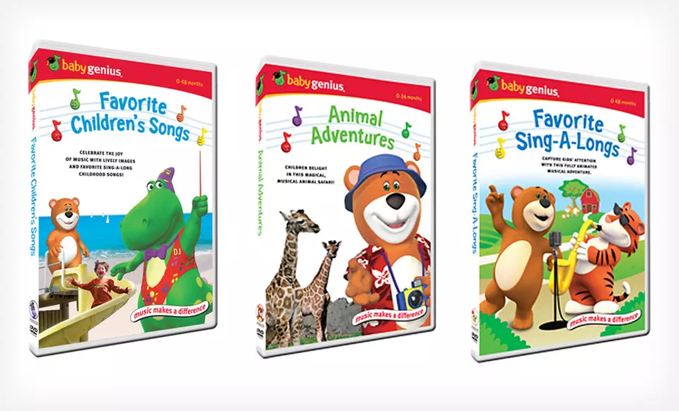$24.99 for a Baby Genius Six-Disc DVD Collection ($60 List Price). Free Shipping and Returns. - Second Medium
