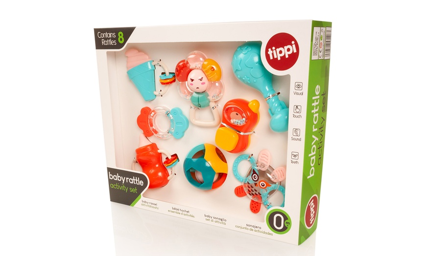 Image 12: Baby Rattle and Teether Set