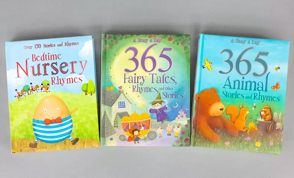 Set of 3 Children's Story and Nursery Rhyme Books - Primary Image