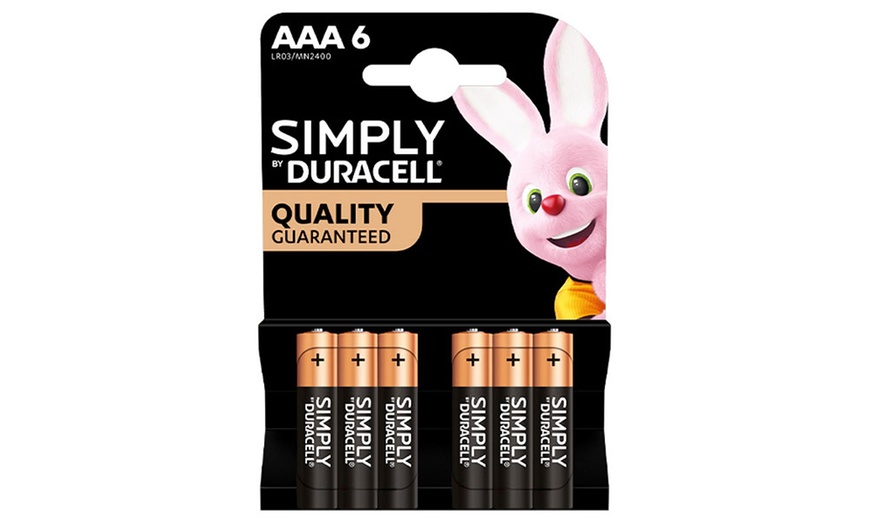 Image 2: Pack of  6 or 12 Duracell Batteries