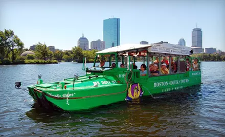 $24 for an Amphibious-Vehicle Tour of Boston from Boston Duck Tours (Up to $38.14 Value) - Primary Image