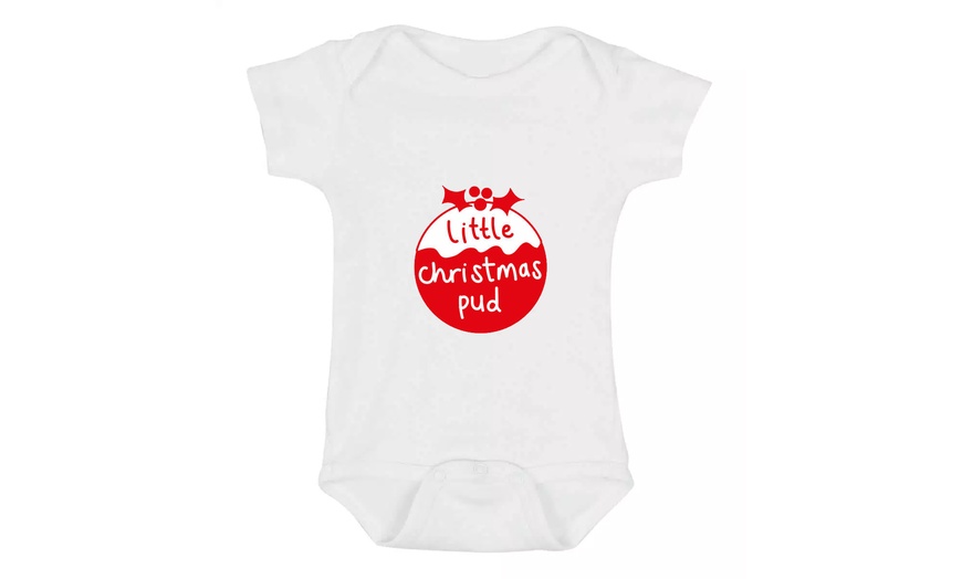 Image 5: Christmas Baby Bodysuit