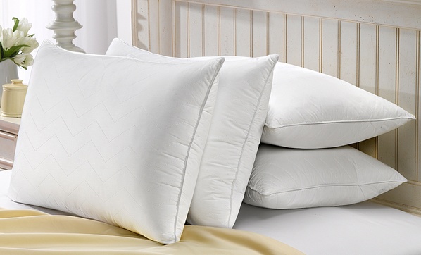 Groupon feather cheap pillows