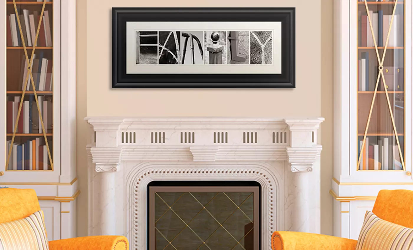 Custom Alphabet Photo Art from Great Big Canvas from $59.99–$69.99 - Primary Image