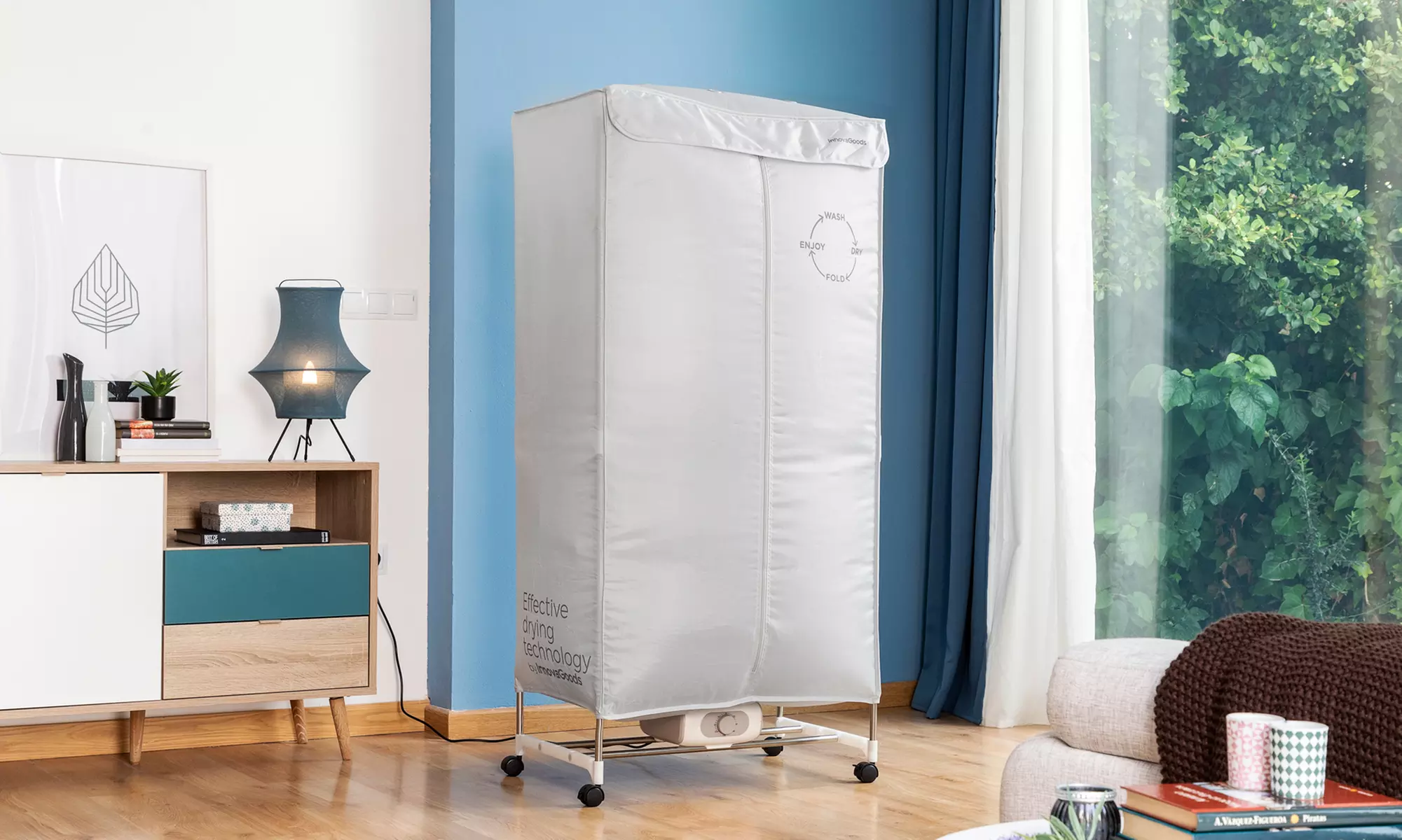 Séchoir électrique portable "Dupledry" InnovaGoods 1200 W