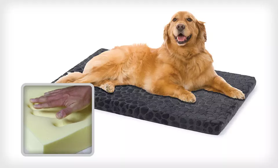Therapedic Memory-Foam Dog Mat (Up to 27% Off). Multiple Options Available. Free Shipping and Free Returns. - Primary Image